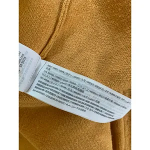 Abercrombie Fitch Women's XL Mustard Yellow Knit Slip Mini Dress Square Neck thumbnail 6
