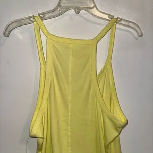 NWT $38 Anthropologie x Pilcro Yellow Hang Ten Layering Scoop-Hem Tank XL thumbnail 11