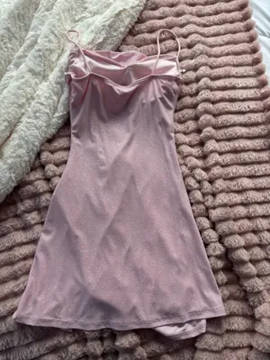 Windsor Pink Sparkly Homecoming Dress thumbnail 2