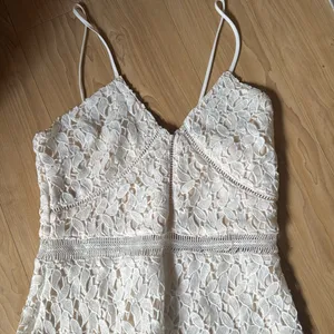 Endless Rose White Spaghetti Strap Midi Dress thumbnail 2