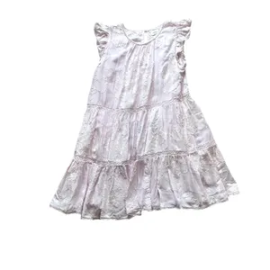 Light Pink Tiered Babydoll Mini Dress Wilfred Aritzia Women's Size Small thumbnail 3