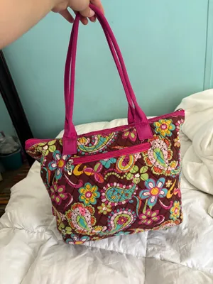 Quilted bag Purple thumbnail 2