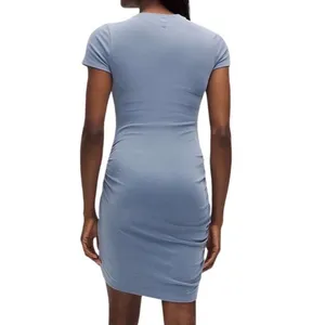 Lululemon‎ Womens Drapey Softstreme Wrap-Skirt T-Shirt Dress LW1FCMS Size Large thumbnail 2