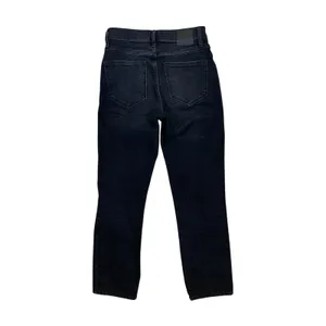 Anine Bing Black High Rise Straight Leg Jeans Stretch‎ Denim 24 thumbnail 3