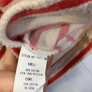 Code x Mode striped cropped sweater thumbnail 3