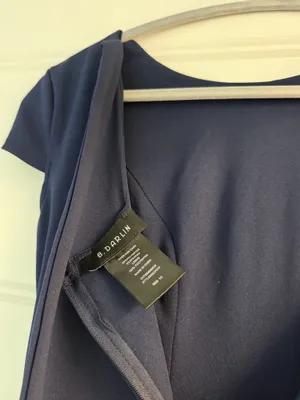Navy mini dress Blue Size 2 thumbnail 3