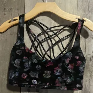 Lululemon Free to be Wild Activate Floral Multi Bra thumbnail 2