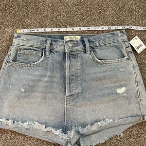 Free People Fox Trott‎ Denim Shorts thumbnail 6