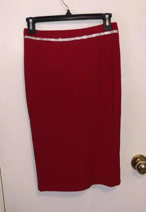 ENTRY Red Two Piece Rhinestone Set Size Small thumbnail 5