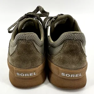 Sorel Out 'N About Plus Sneakers Shoes Suede Lace Up Ankle Comfort Sage Green 8 thumbnail 5