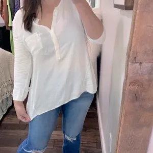 Anthropologie Knitted & Knotted boho top size large thumbnail 3