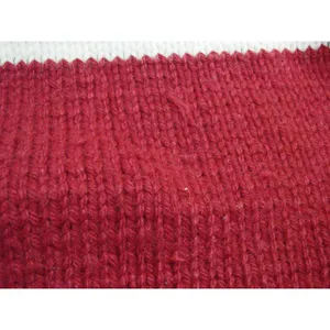 Handmade Hand Knit Pullover Sweater Turtleneck Size Med Crochet Warm Striped Vtg thumbnail 6