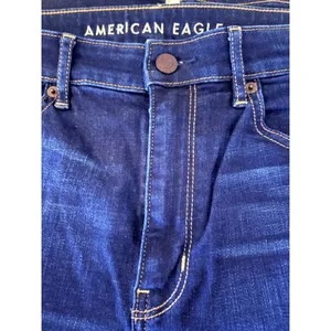 American Eagle Flare Jeans Womens 8 Long Blue Excellent Super Hi-Rise Stretch thumbnail 10