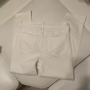 Madewell Vintage Women's White Straight-Leg Jeans, Size 28, Cotton Strech thumbnail 5