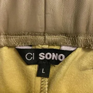 CI Sono Womens Skirt Size L Brown Mini‎ Faux Leather Short Belted thumbnail 6