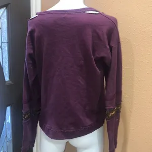 Vintage Havana burgundy sweatshirt thumbnail 3