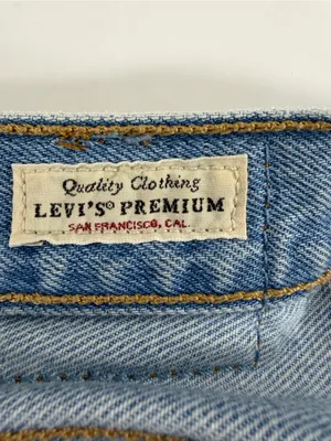 Levi’s 501 Original‎ Cut Off Denim Shorts W27 Light Wash Distressed Raw Hem thumbnail 9