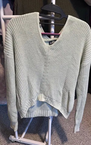 Women's Teal Sweater Green Size M thumbnail 1