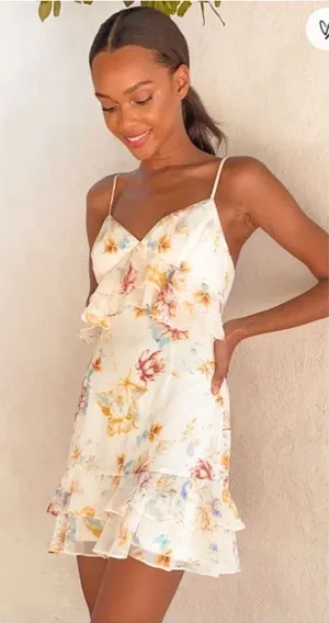 M Lulus Floral Dress thumbnail 1