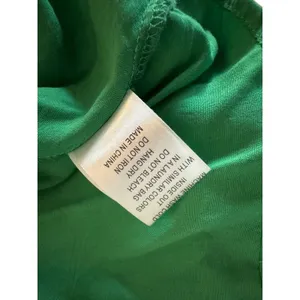 Fanco‎ Green Maxi Dress Green Smocked Tiered Small Sleeveless Ruffle Summer thumbnail 9