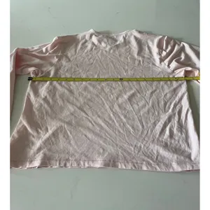 SKIMS New Vintage Crop Long Sleeve in Cherry Blossom 2X thumbnail 7