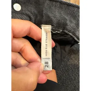 PacSun black High Rise Straight jeans thumbnail 3