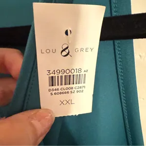 Lou & Grey Teal Midi Dress thumbnail 3