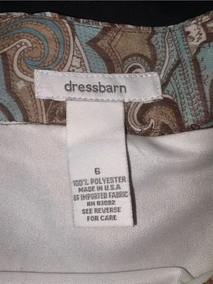 Vintage Dress Barn Paisley A Line Skirt thumbnail 2