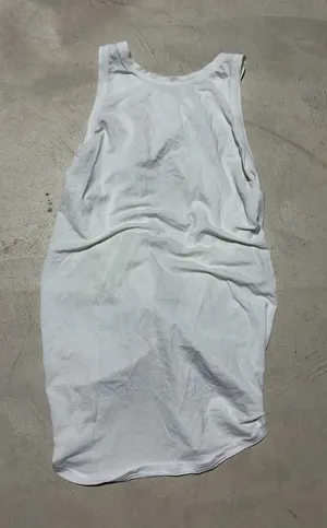 Lululemon active White Tank top tie back thumbnail 1