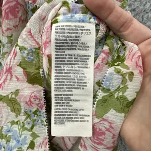 Y2K Abercrombie & Fitch Tiered Floral Cami Babydoll‎ Top Cottagecore Women's XS thumbnail 5