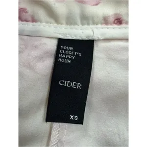 Cider Ruffle Floral Tiered Mini Skirt Skort Women’s XS thumbnail 2