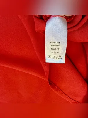 LOFT Loft Women’s Red Sleeveless Notch Neck Blouse Top Size Medium thumbnail 6