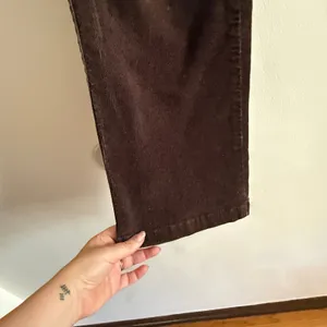 90s Vintage Calvin Klein Jeans Brown Corduroy Mid-Rise Boot Cut Jeans 8 thumbnail 3