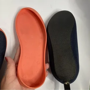 Mahabis indoor outdoor slippers size 39‎ navy blue salmon thumbnail 9