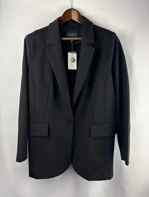 Women’s Eloquii Size 18 Black Suit Jacket thumbnail 1