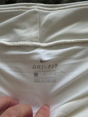 Nike Dri Fit Tennis Active Skirt White Size LARGE thumbnail 2
