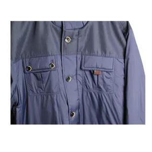 NEW UNTUCKit Lightweight Navy Blue Nylon Jacket Coat Women's XL‎ - RODIER thumbnail 5