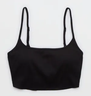 Aerie Scoop Neck Ribbed Bikini Top thumbnail 1