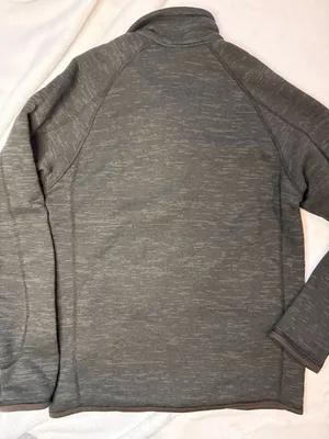 Patagonia Better Sweater 1/4-Zip Fleece Pullover Brown Heather thumbnail 2