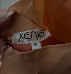 Xenia Peach Girly Dress thumbnail 4