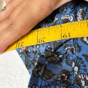 Old Navy Smocked Peplum Top, Cottagecore‎ Coquette Y2K Fairycore Large thumbnail 5