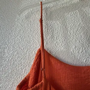 Lush Clothing Women's Maxi Dress Tie Back Size Small Orange Adjustable Straps Tiered Boho thumbnail 10
