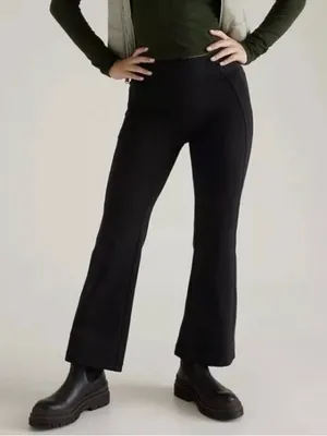 NWT Athleta Delancey Skyline Ankle Flare Pant M Black Stretch Tailored thumbnail 13