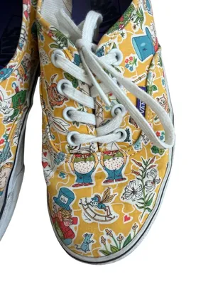 VANS x Liberty of London Alice in Wonderland Sneakers Size Women’s 7.5 thumbnail 7