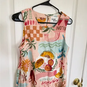 Anthropologie Paper Hearts MATTHEW MINI DRESS SUMMER HAZE thumbnail 3