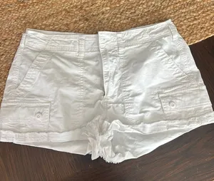 White Cargo American Eagle Shorts thumbnail 1