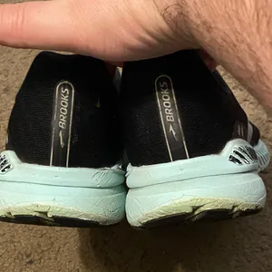 Womens Brooks Launch GTS 8 Black‎ Mint Green Running Shoes Size 9 WIDE WIDTH thumbnail 4