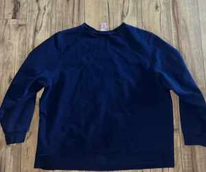 dark blue grandma sweater sweatshirt Size 1X thumbnail 5