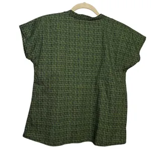 Never a Wallflower Green Short Sleeve Top Sz. XS thumbnail 3