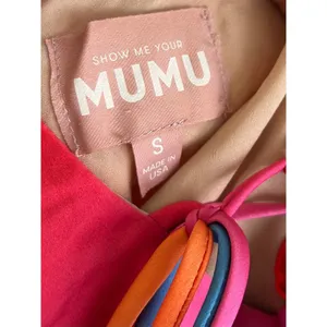 Show Me Your Mumu Dani Mini Dress in Sunset Ombre S thumbnail 6